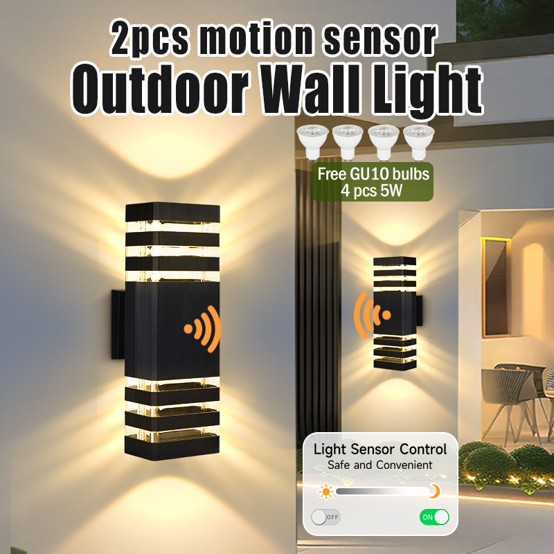 Outdoor Lighting Lux - Lampu Sensor Lampu Dinding Luar Ruangan