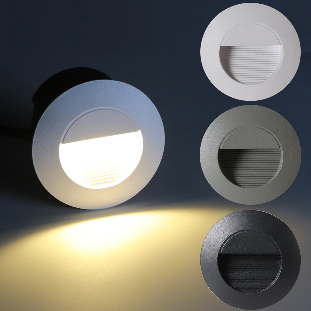 Outdoor Lighting Lux - Lampu langkah luar ruangan 3W LED