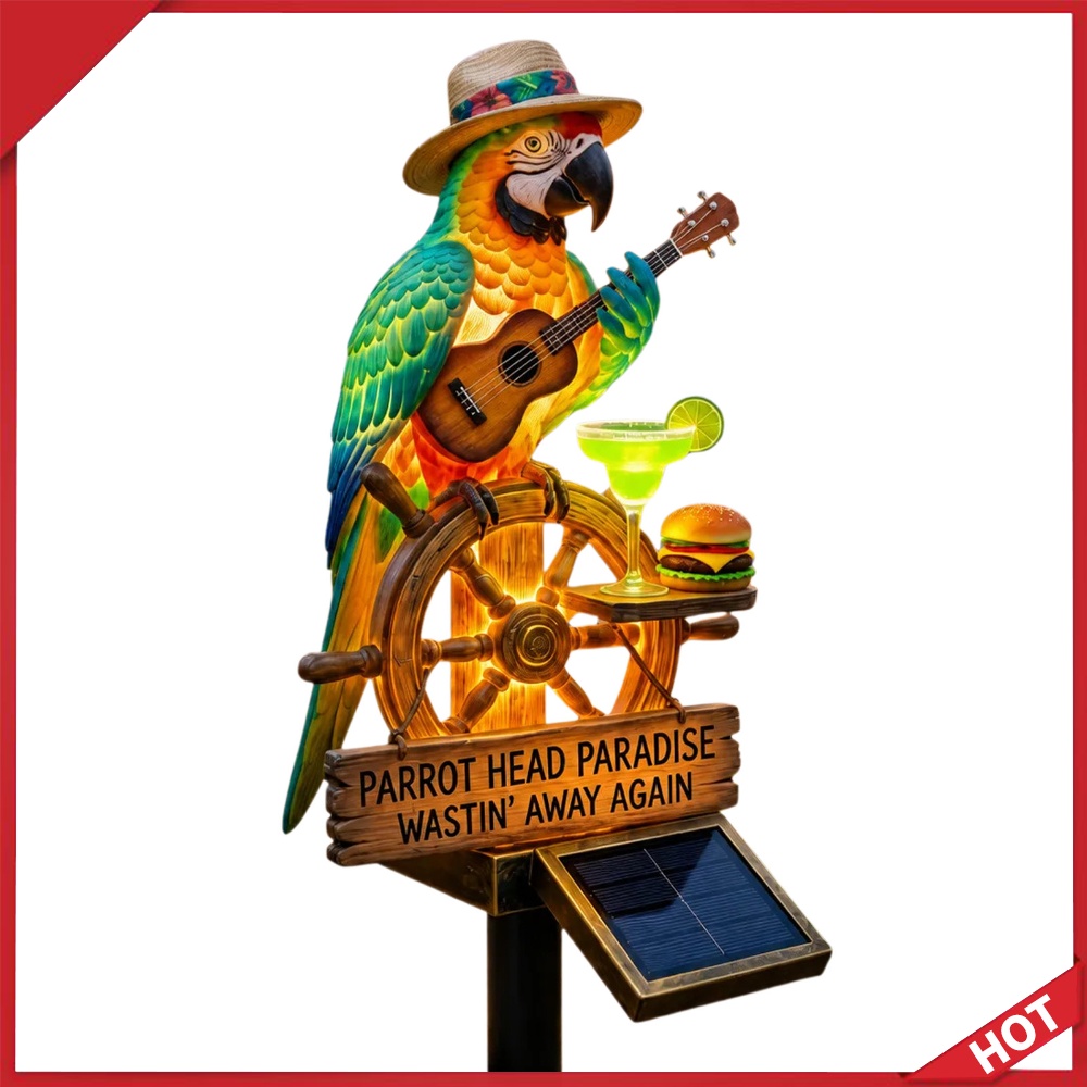 Outdoor Lighting For Backyard - Lampu Hias Burung Beo Tenaga Surya