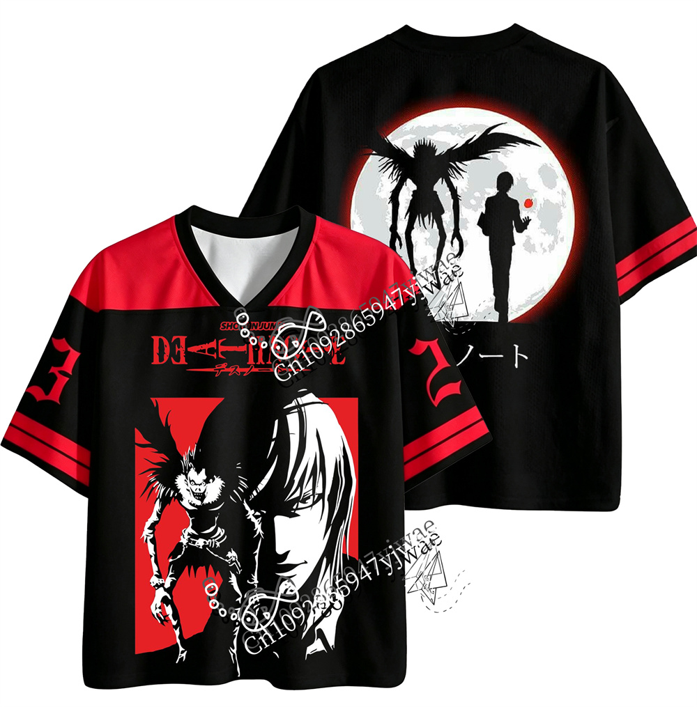 Outdoor Lighting Jersey - Kaos dengan desain Death Note, Light