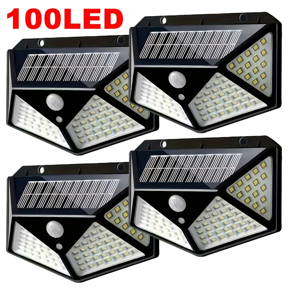 Outdoor Lighting Yard - Lampu Taman Tenaga Surya 100LED, Lampu