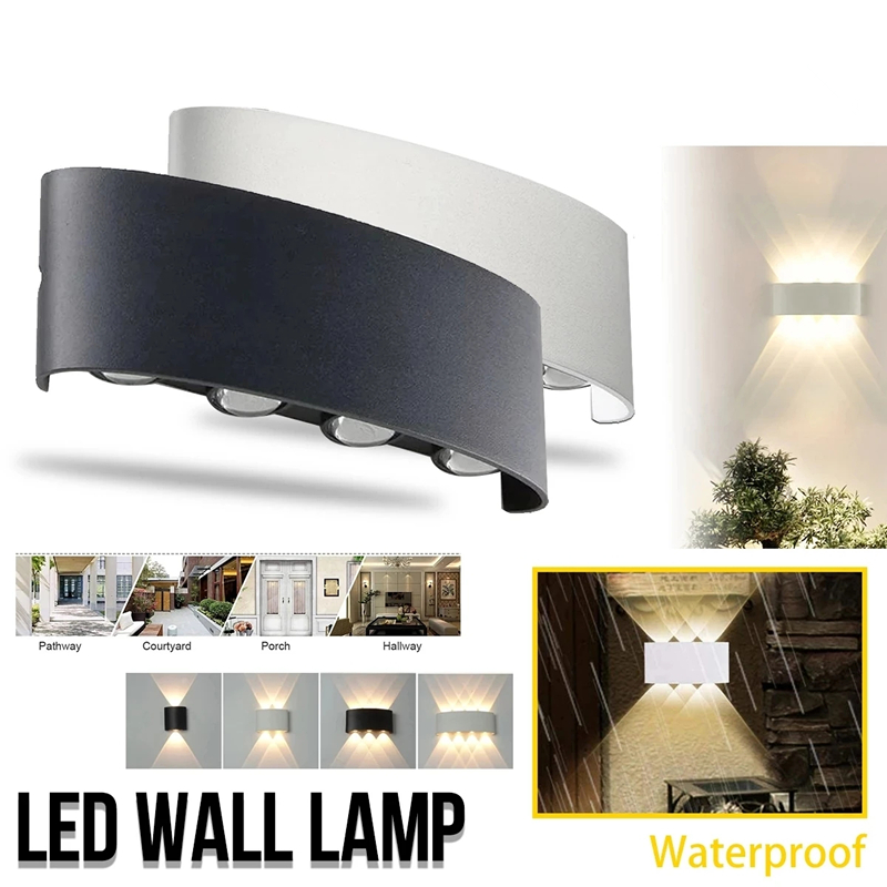 Outdoor Lighting Lux - Lampu Dinding Led Modern Lampu Tangga