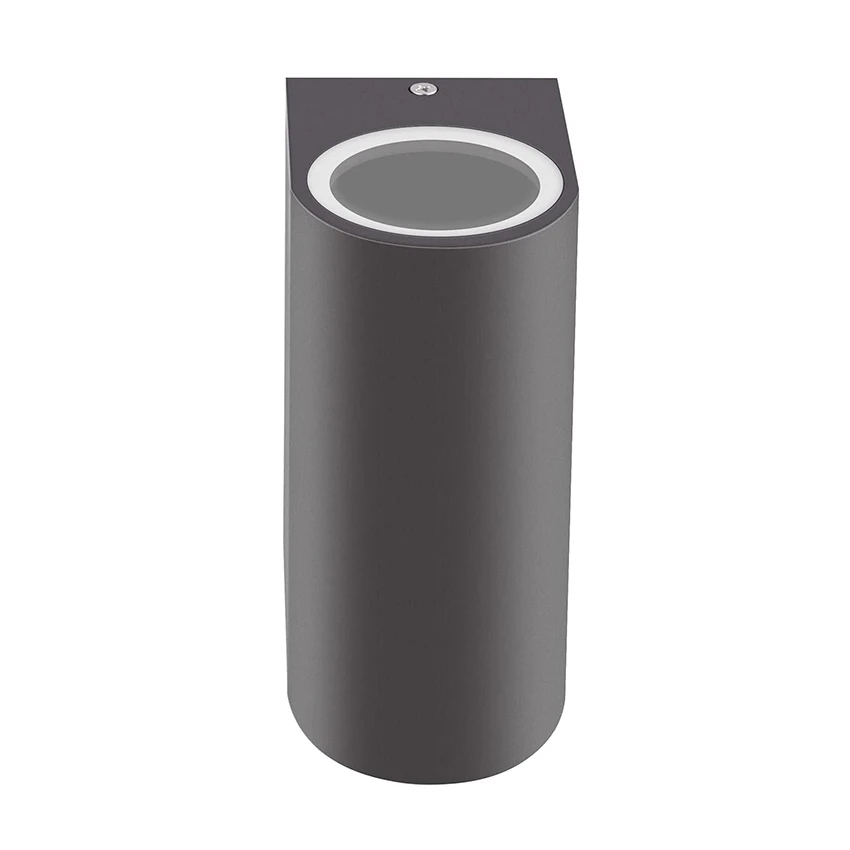 Outdoor Lighting Lux - Hitam/Putih Aluminium GU10 Basis Lampu Dinding