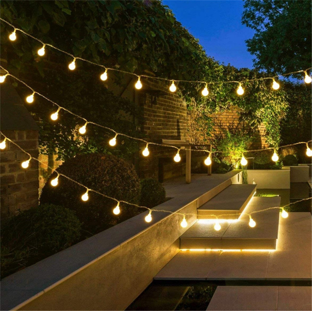 Lampu String Tenaga Surya/USB/ - Outdoor Lighting Yard ulasan dan harga