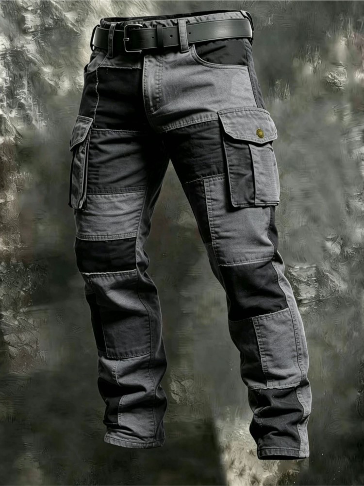 Celana Kargo Pria Katun Khaki  - Outdoor Lighting Jersey ulasan dan harga