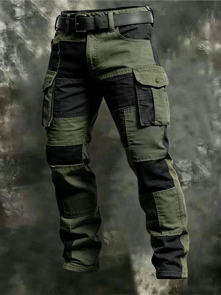 Celana Kargo Pria Katun Khaki  - Outdoor Lighting Jersey ulasan dan harga