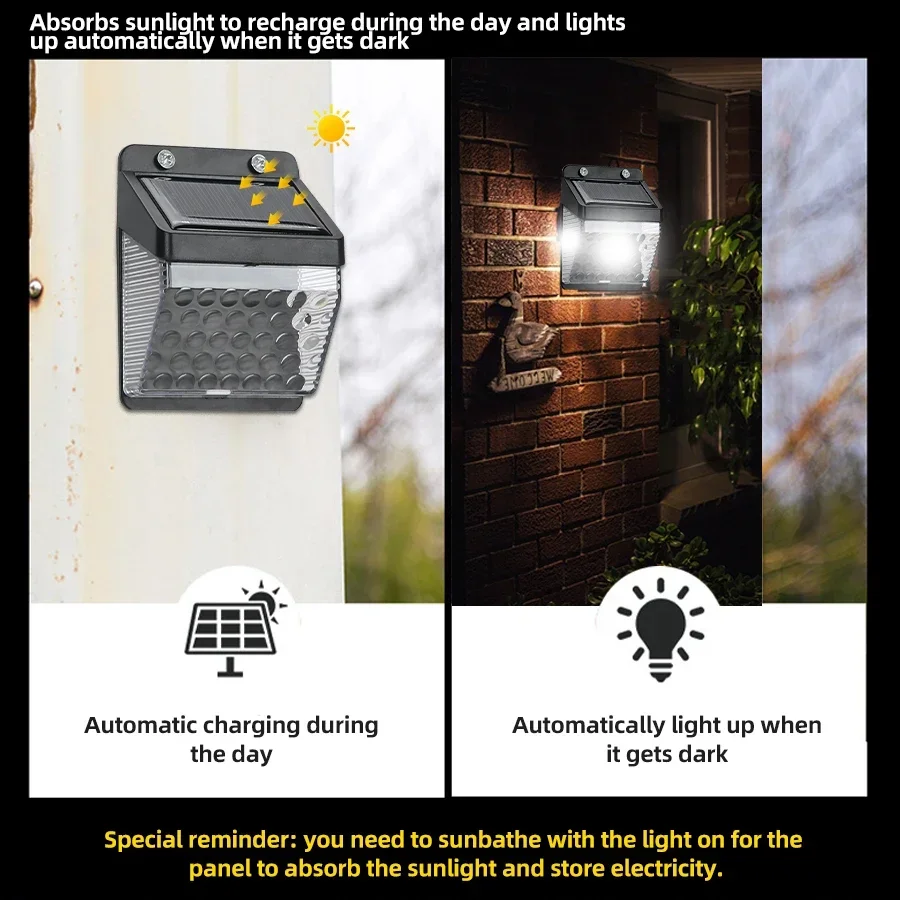 Lampu LED Tenaga Surya Sensor  - Outdoor Lighting Yard ulasan dan harga
