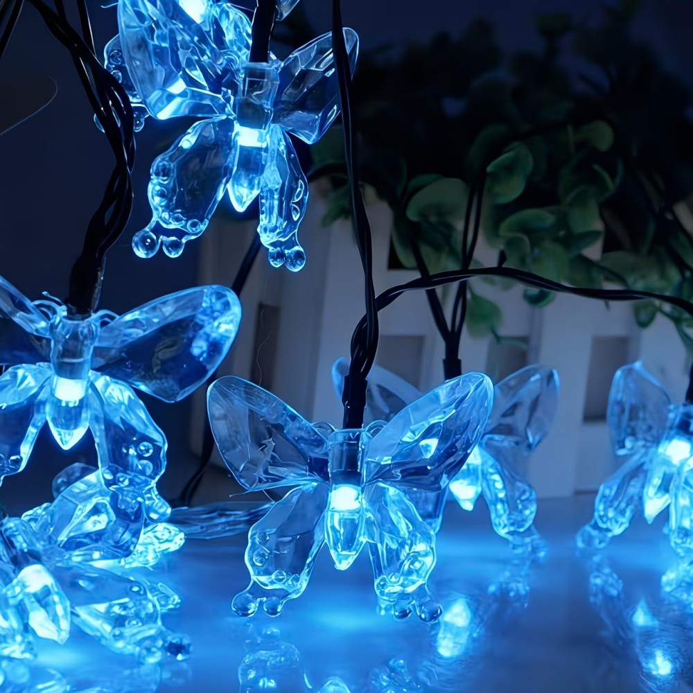 Lampu Tali Peri Kupu-kupu Kris - Solar Fairy String ulasan dan harga