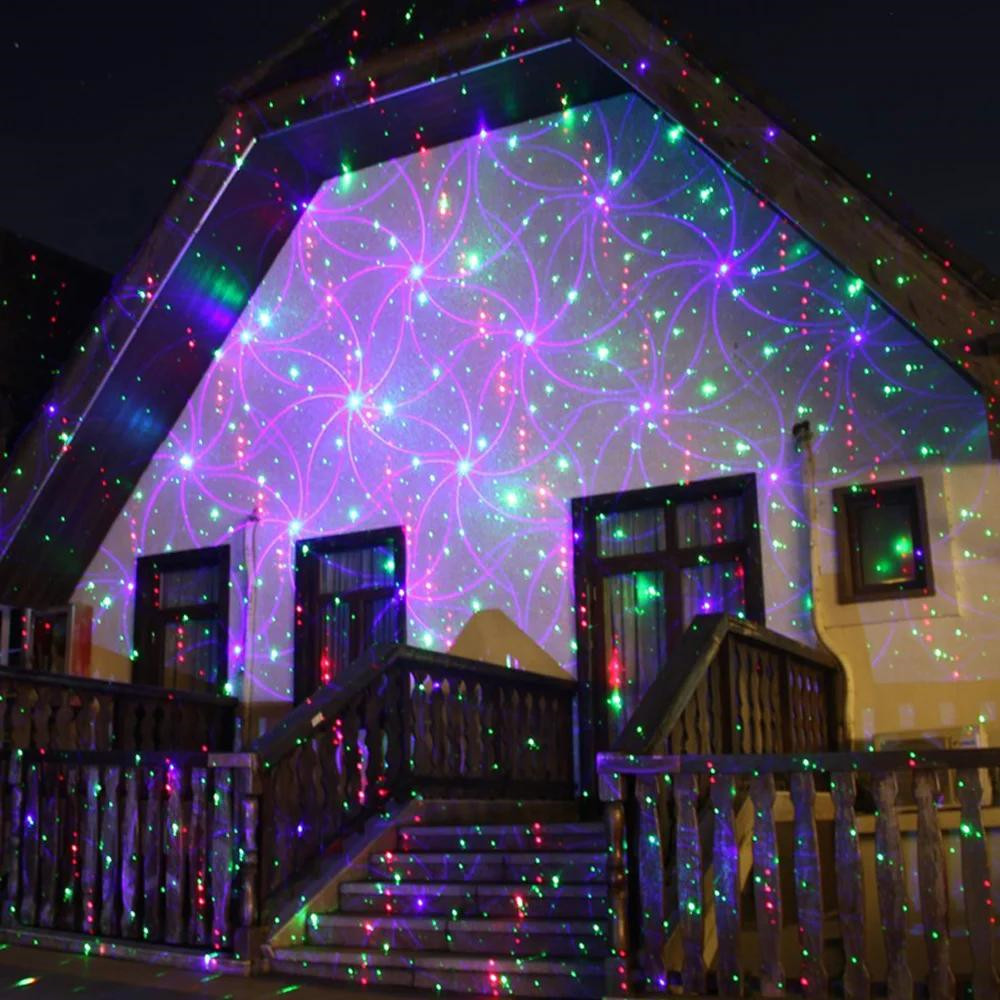 Lampu Laser Natal di luar ruan - Outdoor Lighting For Front Of House ulasan dan harga