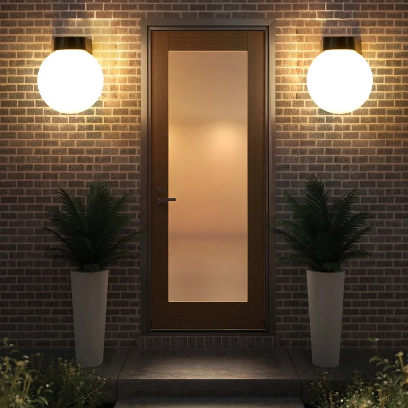 Lampu dinding luar ruangan bul - Outdoor Lighting Lux ulasan dan harga