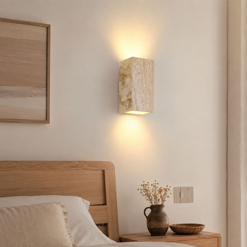 Lampu Dinding Batu Alam IP65 T - Outdoor Lighting Lux ulasan dan harga