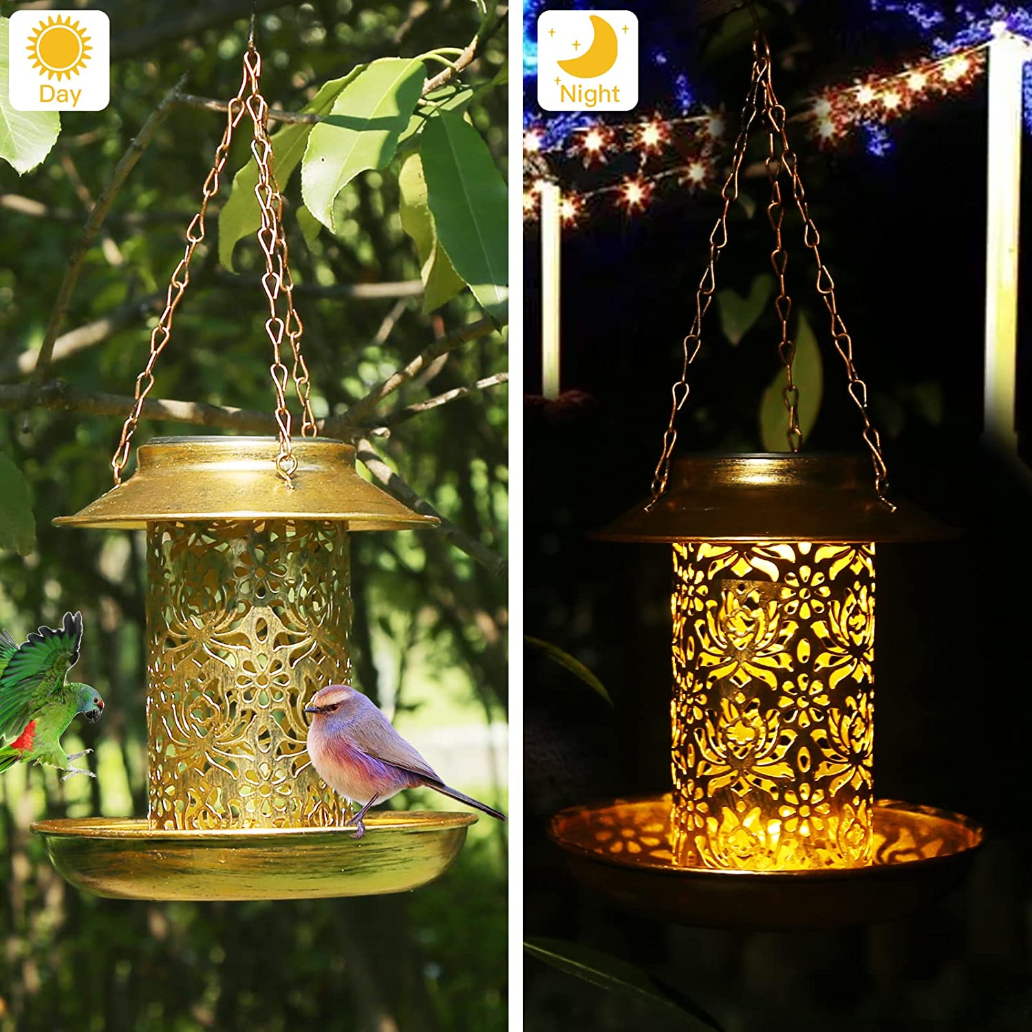 Surya Pengumpan Burung Logam L - Outdoor Lighting Ideas For House ulasan dan harga