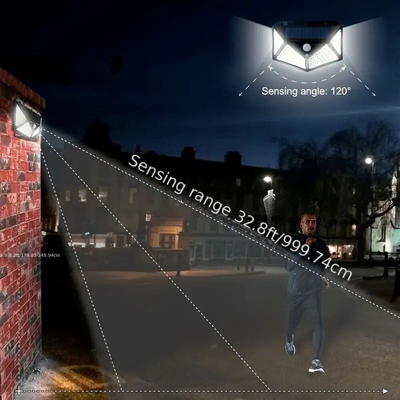 Lampu Taman Tenaga Surya 100LE - Outdoor Lighting Yard ulasan dan harga