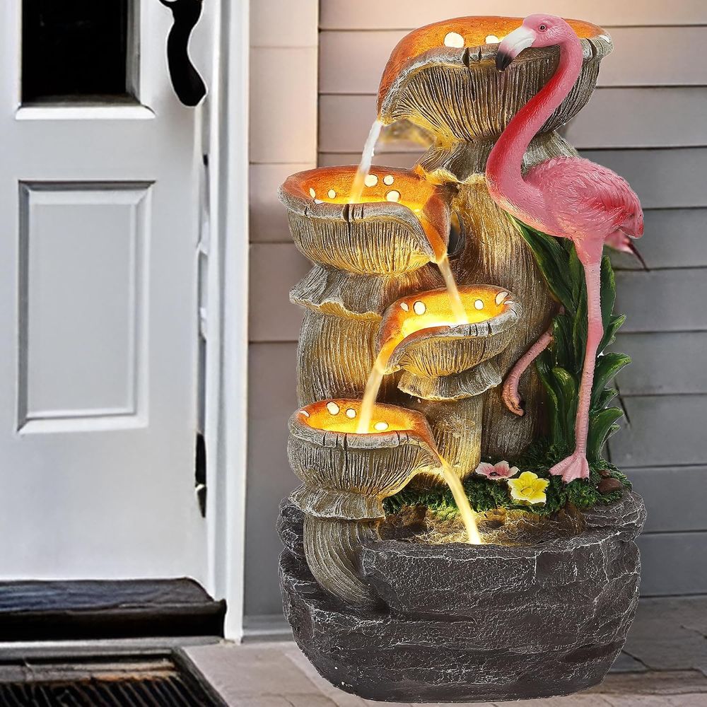 Fitur Air Mancur 5 Tingkat unt - Outdoor Lighting For Backyard ulasan dan harga