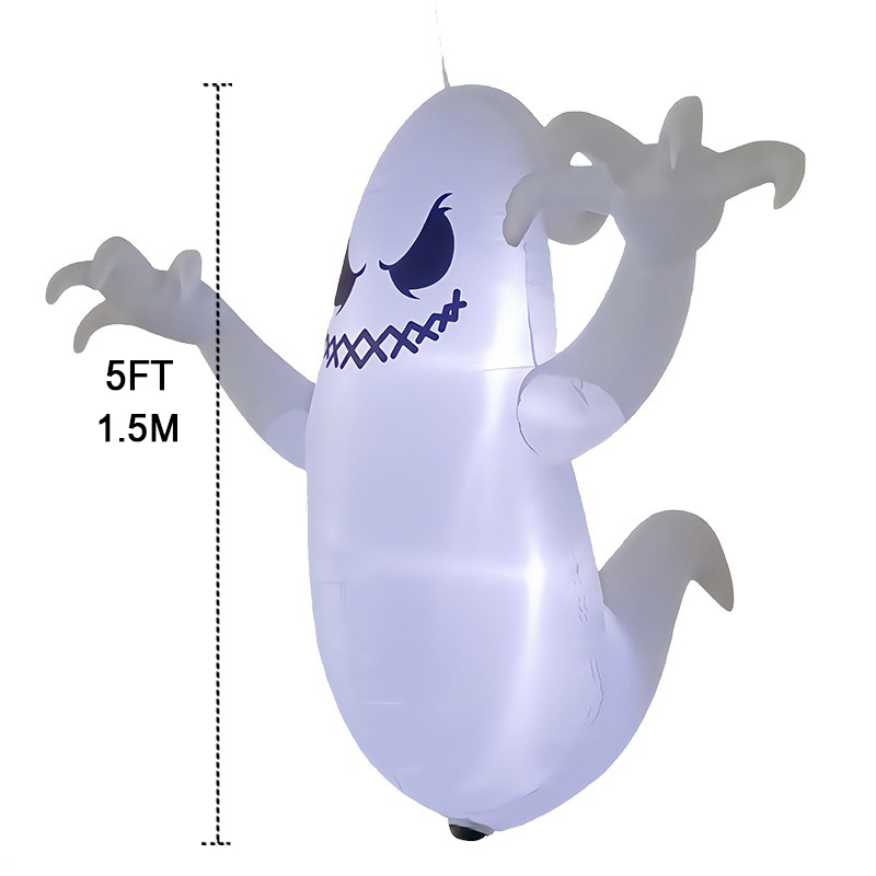 Model Hantu Tiup Halloween 5Ft - Outdoor Lighting For Backyard ulasan dan harga