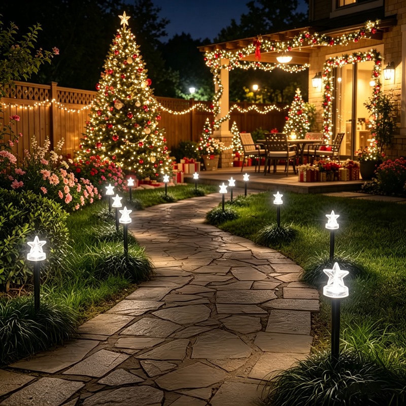 1 Set Lampu Panduan Bentuk Pen - Solar Path Light ulasan dan harga