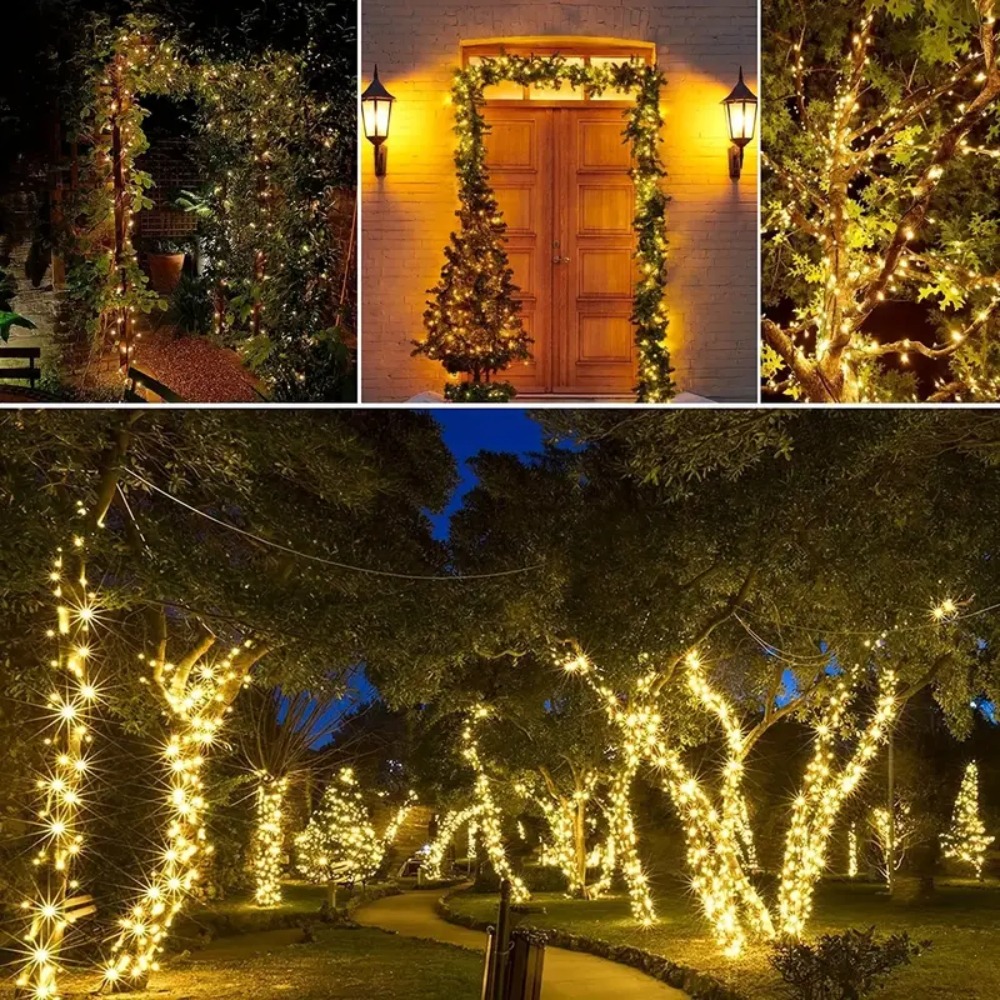 Lampu tali luar ruangan tenaga - Solar Fairy String ulasan dan harga