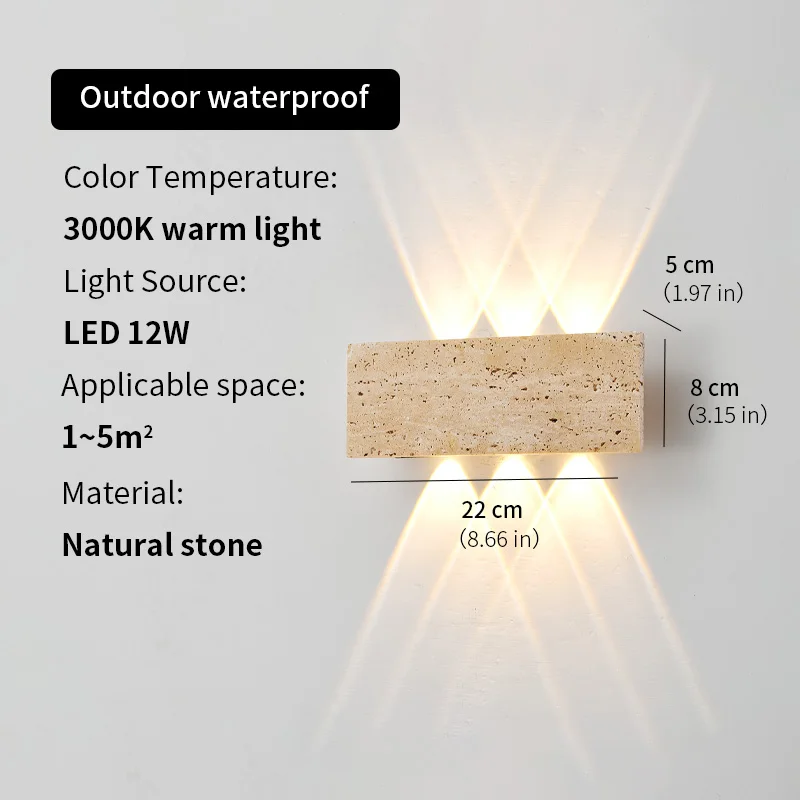 Lampu Dinding LED Wabi-sabi La - Outdoor Lighting Lux ulasan dan harga
