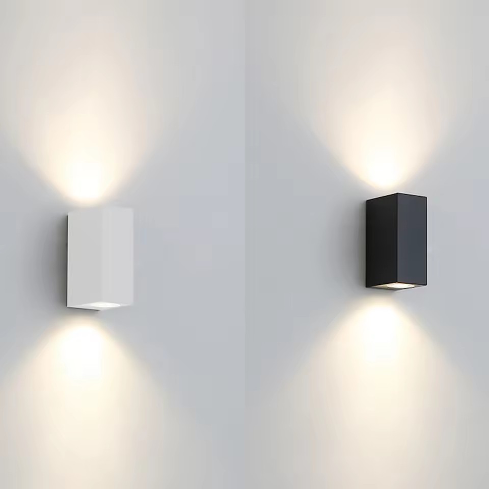 Hitam/Putih Aluminium GU10 Bas - Outdoor Lighting Lux ulasan dan harga