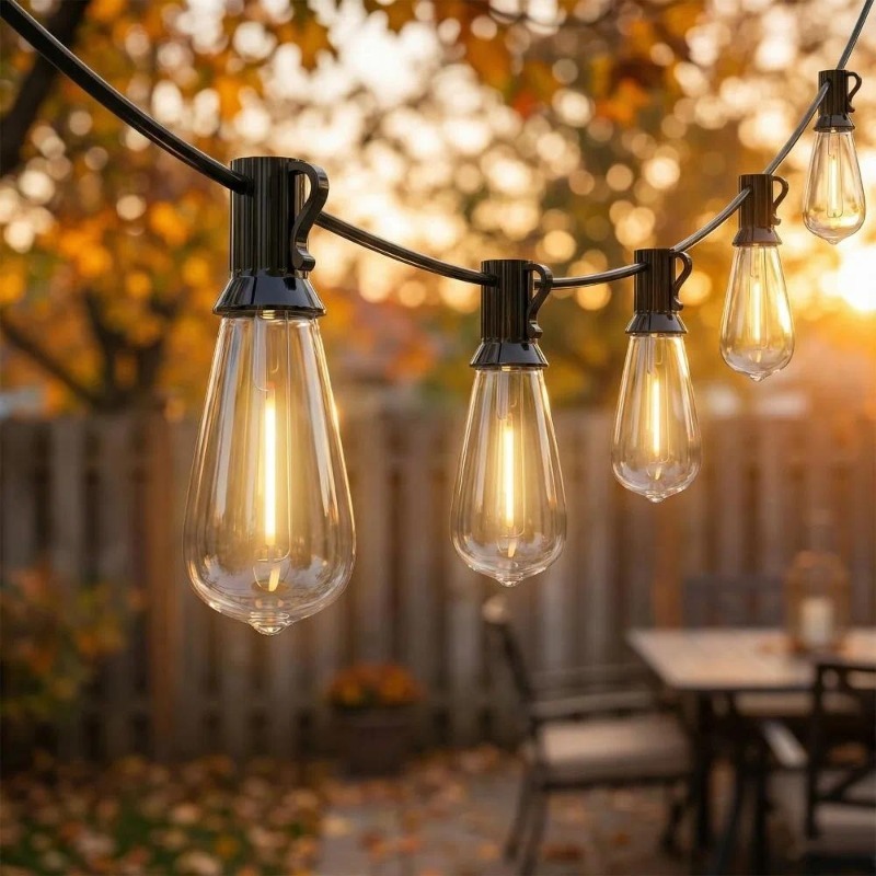 Lampu String LED Tenaga Surya  - Solar Path Light ulasan dan harga
